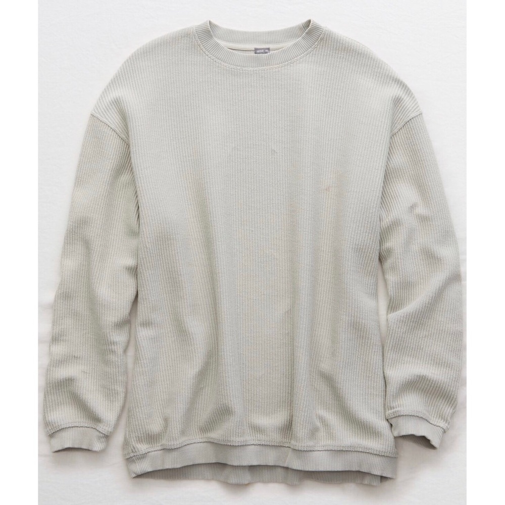 🆕 [Aerie] New Love Corded Oversized Sweatshirt